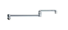 Chicago Faucets DJ18JKABCP Double Jointed Swing Spout 2.2 GPM