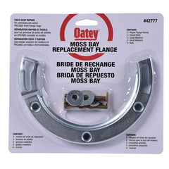 Oatey 42777 1/4 in. Metal Closet Flange with Test Cap