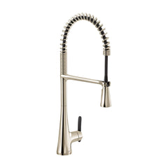 Moen S5235NL Sinema Single Handle Pull Down Kitchen Faucet in Polished Nickel