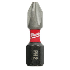 Milwaukee 48-32-4412 SHOCKWAVE Impact Phillips #2 Insert Bits 1 in