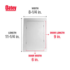 Oatey 34055 9 in. Plastic Access Panel
