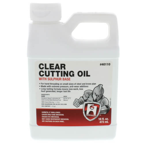Hercules 40-110 Clear Cutting Oil - 1 pt.