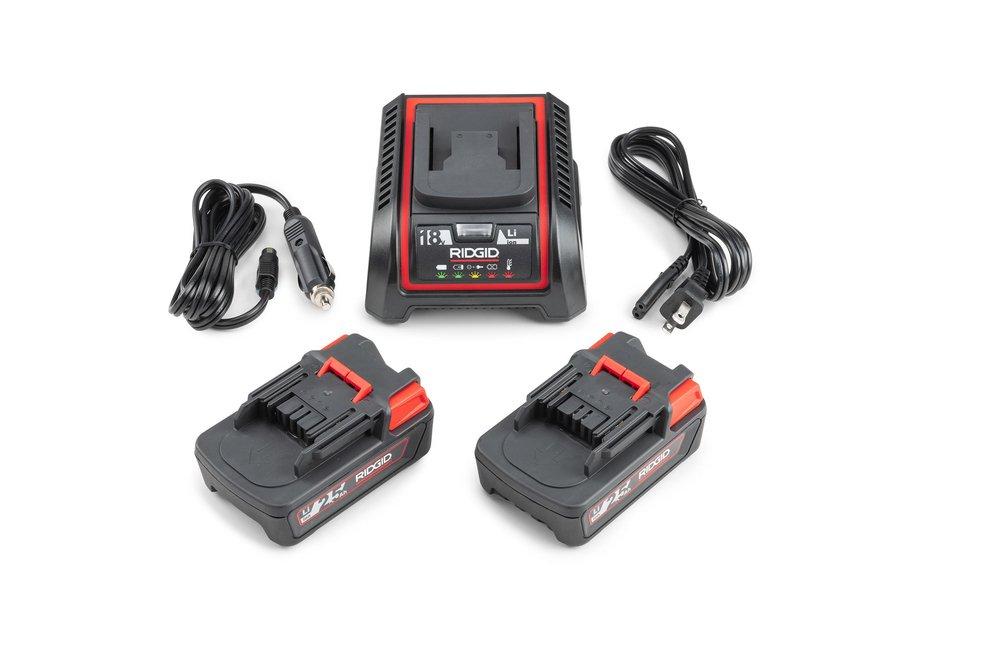 RIDGID TOOLS 66013 BATTERIES & CHARGERS