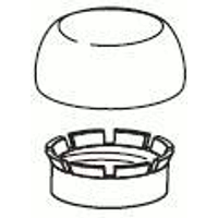 Sloan 3308772 H1010A CP Stop Cap Kit Clam Shell Package