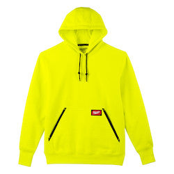 Milwaukee 350HV-2X Heavy Duty Pullover Hoodie - Hi Vis 2X