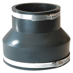 Fernco 1056-64 6 x 4 Flexible Pipe Coupling Cast Iron Plastic