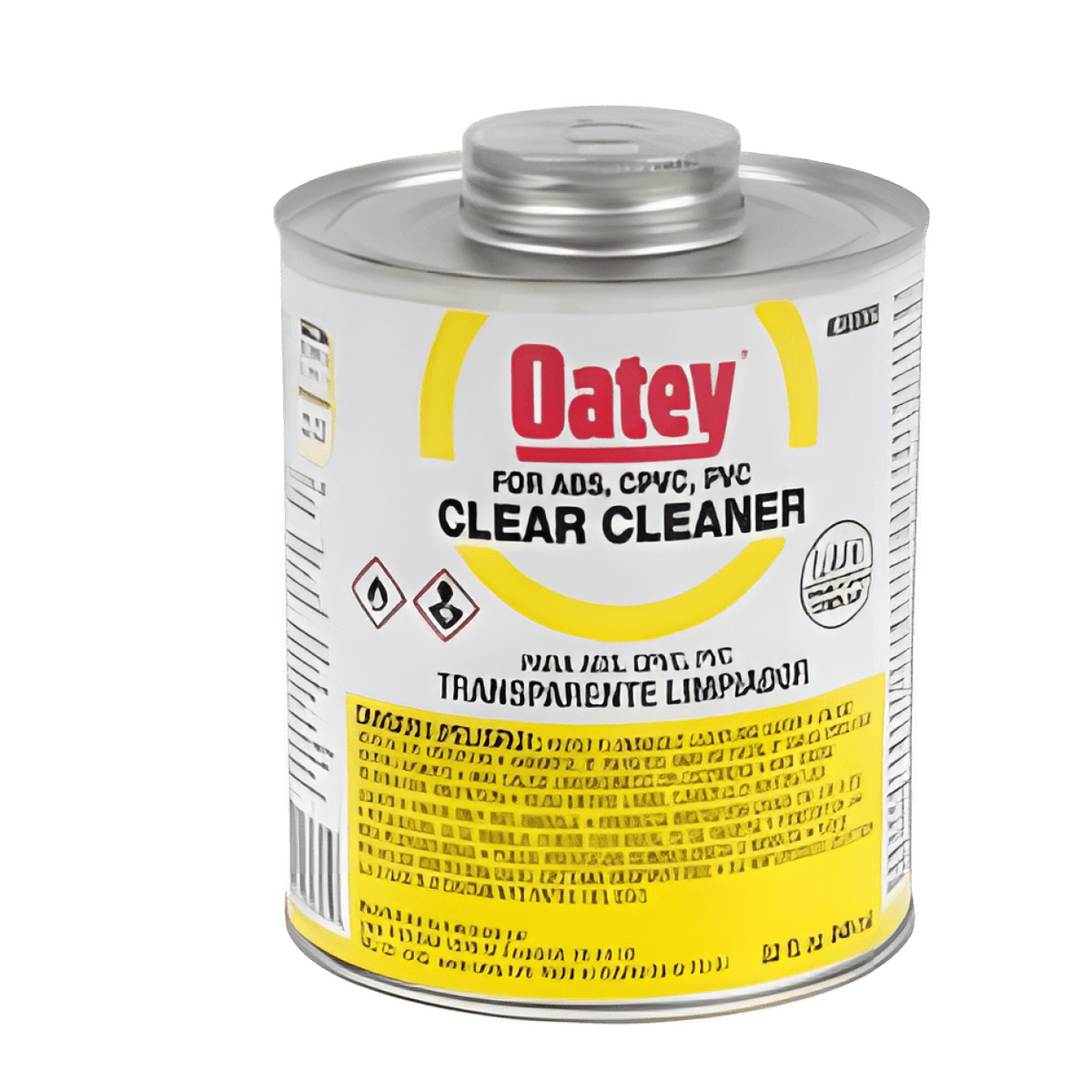 Oatey 30795 Plastic Cleaner 16 Ounce Can Clear