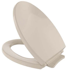 TOTO SS114#03 SoftClose Non Slamming Slow Close Elongated Toilet Seat and Lid Bone