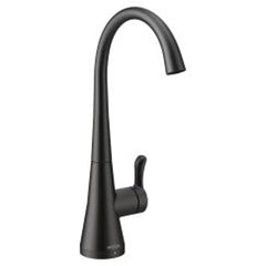 Moen S5520BL Sip Single Handle Kitchen Faucet in Matte Black