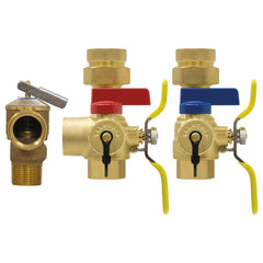 Webstone H-44444PR3 1 FIP Union x FIP Non-Potable E-X-P E2 Wall Hung & Combi Boiler Service Valve Kit