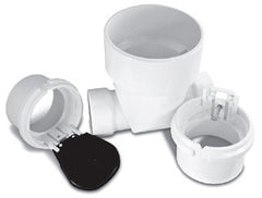 RectorSeal 97026 6" PVC Clean Check Valve with Extension