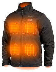 Milwaukee 204B-21L M12 Heated Toughshell Jacket Kit - Black L