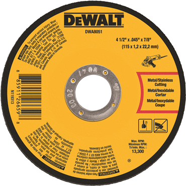 DEWALT DWA8051T10 GRINDING & CUT OFF WHEELS