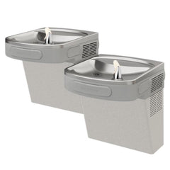 Elkay EZSTLDDLC Versatile Cooler Wall Mount Bi-Level ADA Non-Filtered, Non-Refrigerated Light Gray Granite