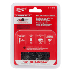Milwaukee Tool 49-16-2749 14 Chainsaw Chain 0.043 in 14 in M18 FUEL 2727-20C