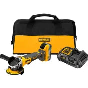 DeWalt DCG413H1 Brushless 20V Paddle Switch Small Angle Grinder Kit