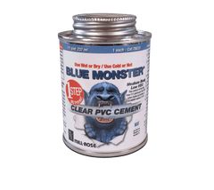 Mill-Rose 76030 Blue Monster 4 oz Fast Set Plastic Blue Pipe Cement