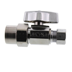 BrassCraft KTPR14X C 1/2 x 3/8 Solvent Weld x OD Compression Ball Handle Straight Supply Stop Valve