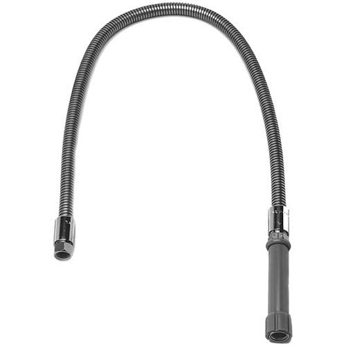 T&S Brass B-0044-H Flexible Hose With Adapter, 3/4-14, FNPT, 44 in L, 20 to 125 psi