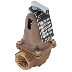 Bell & Gossett 110121 Safety Relief Valve With 3/4 in NPT Tapping, 3/4 in Nominal, NPT End Style, 125 psig Pressure, Brass Body