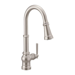 Moen S72003SRS Paterson Single Handle Pull Down Kitchen Faucet in Spot Resist Stainless