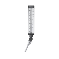 Trerice BX9140602 Industrial Thermometer 0 to 100 deg F 6 in L Stem