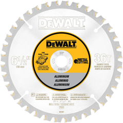 DeWalt DW9152 Cordless Construction Saw Blades 6-1/2 in 36 Teeth