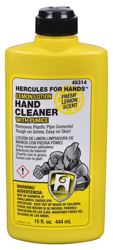 Hercules 45-314 Lemon Hand Cleaner Liquid 16 Ounce
