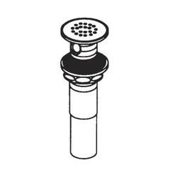 Moen 14750 1-1/4 in. Grid Strainer Waste Assembly Satin Antique Nickel