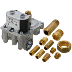 WHITE-RODGERS 25M01A-101 120v 3/8 X 11/32 Direct Lite Dual Solenoid Gas Valve With Regulator & Terminal Connector Universal Right Angle Right Application Repl 8281920