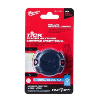 Milwaukee 48-21-2000 Tick Tool and Equipment Tracker 3 VDC Lithium-Ion Coin Cell Over 100 ft Signal Range