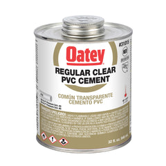 Oatey 31015 PVC Regular Body Clear Cement 32 oz.