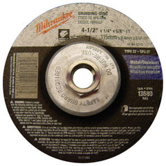 Milwaukee 49-94-4515 Grinding Wheel 4-1/2 in x 1/4 in x 5/8-11