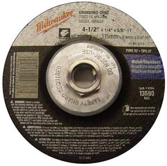 Milwaukee 49-94-4515 Grinding Wheel 4-1/2 in x 1/4 in x 5/8-11