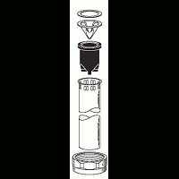 Sloan 5323005 Vacuum Breaker Assembly V-500-AA 3/4 X 9