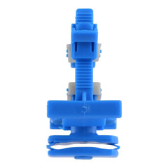 HoldRite 257-P 3/8 - 1 in. Plastic Strut Pipe Clamp in Medium Blue