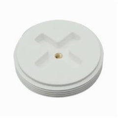 Sioux Chief 878-40 Plug PP WHT 4 Slotted W/Insert