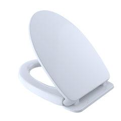 TOTO SS124#01 SoftClose Elongated Closed Front Toilet Seat in Cotton