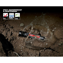 Milwaukee Tool 2160-21 USB Rechargeable 800L Compact Flashlight