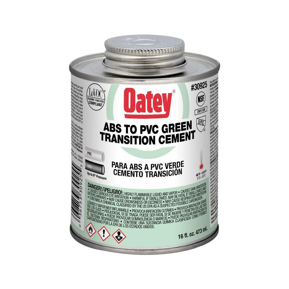 OATEY 30925 ADHESIVES, GLUES & CEMENTS