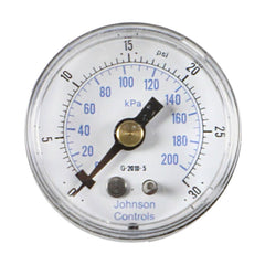 Johnson Controls G-2010-5 Air Pressure Gauge 0-30 PSI