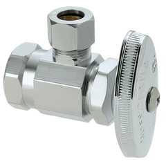 BrassCraft OR15XC Angle Supply Stop Valve 3/8 in. FIP x OD Compression