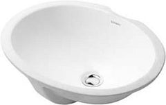 Duravit 0481460000 Dune 18-7/8 x 15-3/8 in. Oval Undermount Bathroom Sink