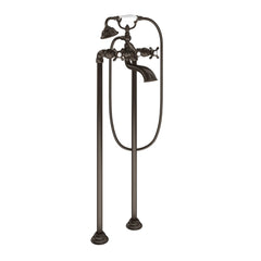 Moen S22105ORB Weymouth Two-Handle Tub Filler Includes Hand Shower Oil Rubbed Bronze