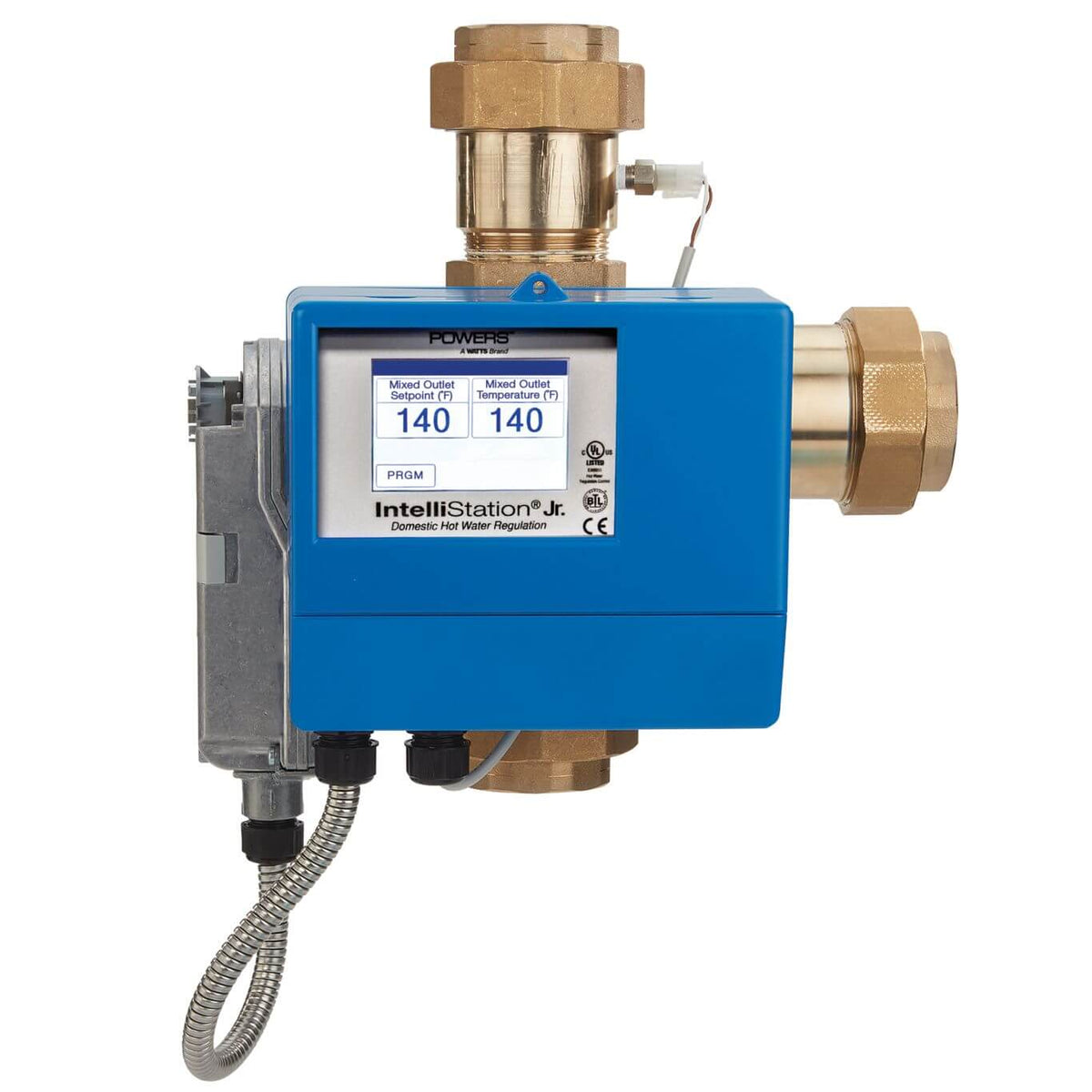 Powers LFIS075VL 3/4 Inlet IntelliStation Jr. Digital Water Mixing Valve