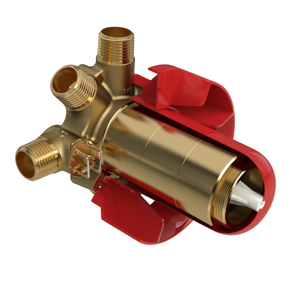 Rohl R45 1/2 Therm & Pressure Balance Rough-in Valve With up to 5 Functions - NPT or Sweat Connection