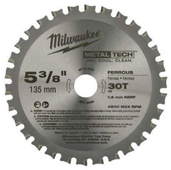 Milwaukee 48-40-4070 Metal Circular Saw Blade 5-3/8 Diameter 30T Teeth