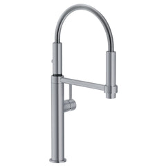 Franke PES-360-SNI Pescara Single Handle Pull Down Kitchen Faucet in Satin Nickel