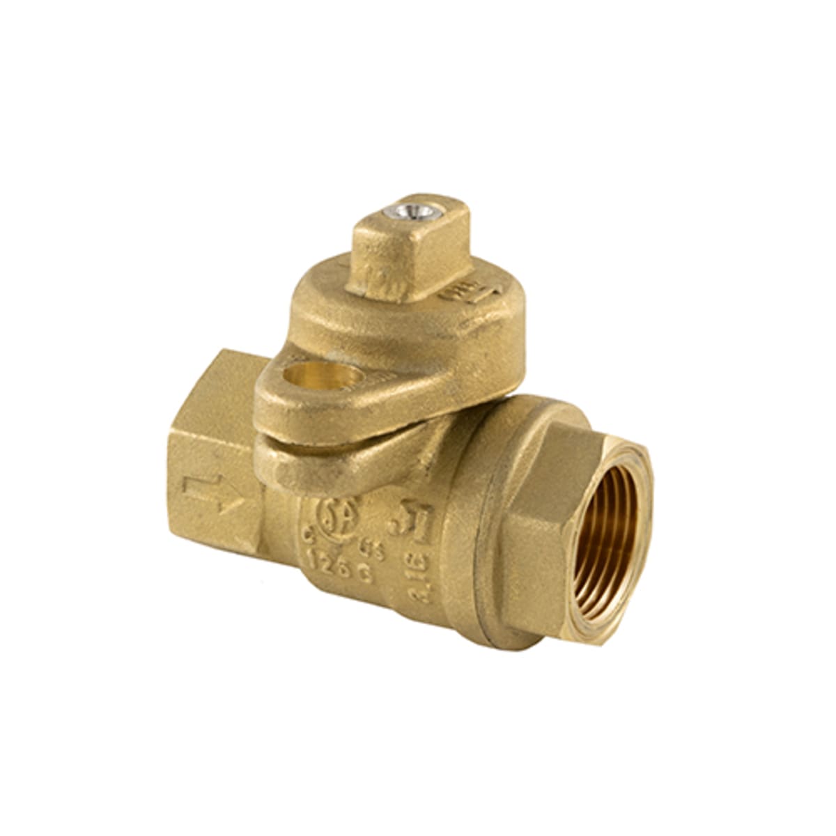 Jomar 240-008B Utility Gas Ball Valve, Full Port, 175 PSIG