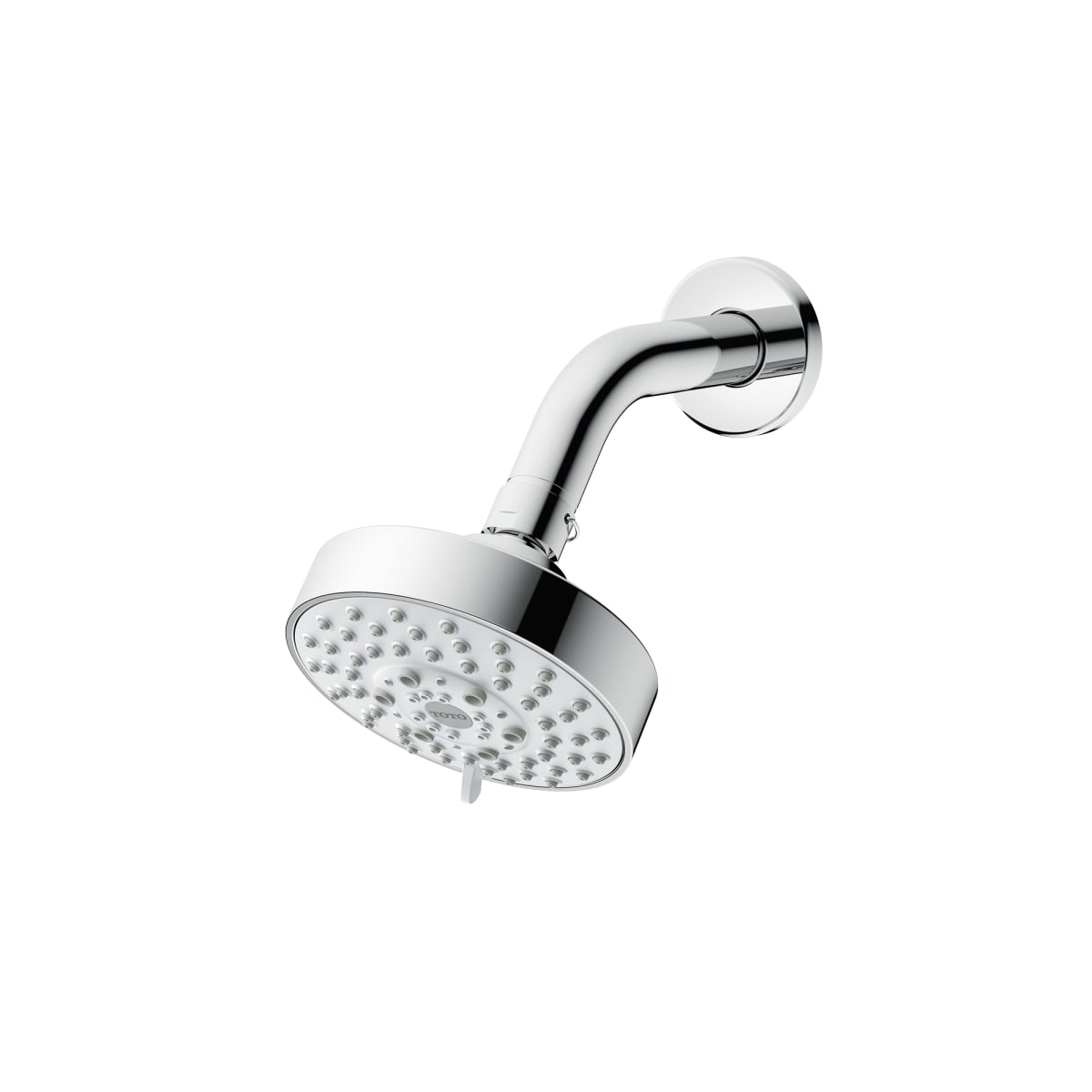 Toto TBW01013U4#CP L Series 1.75 GPM Multifunction 4 Inch Modern Round Showerhead, Polished Chrome